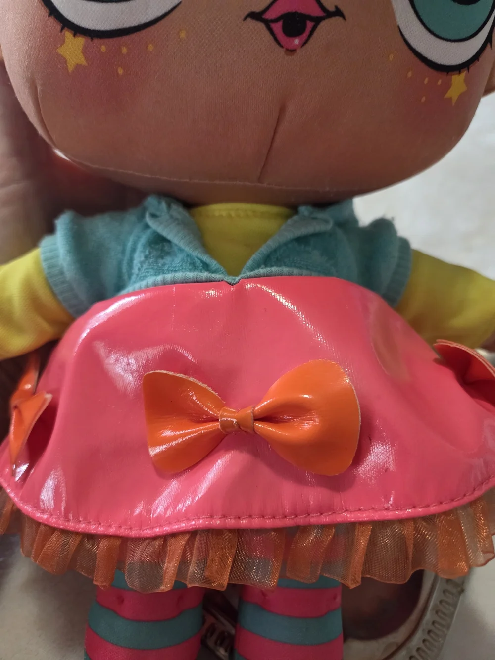 L.O.L. Surprise! Plush Doll in Pink, Teal & Orange